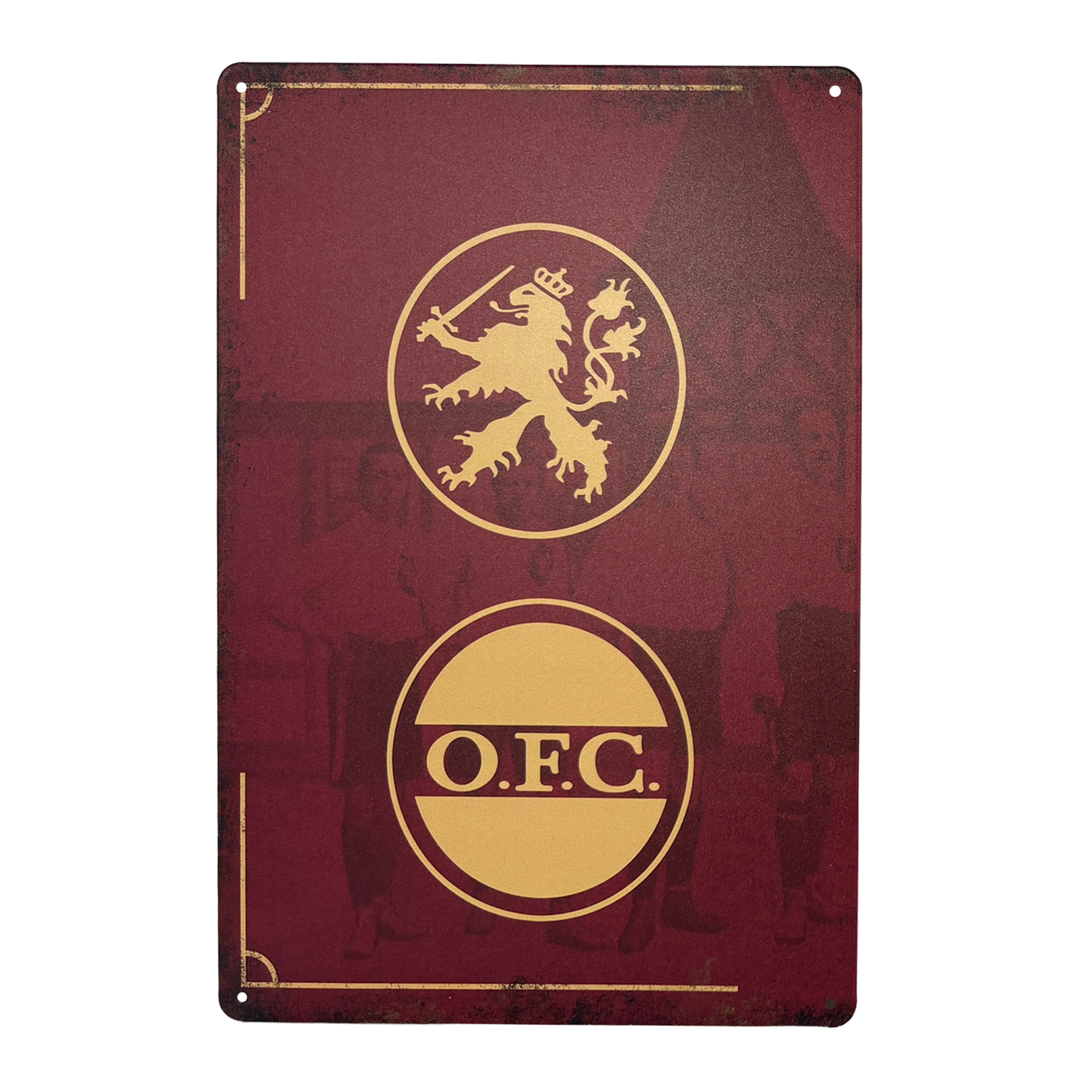 Blechschild "125 Jahre" 3er-Set