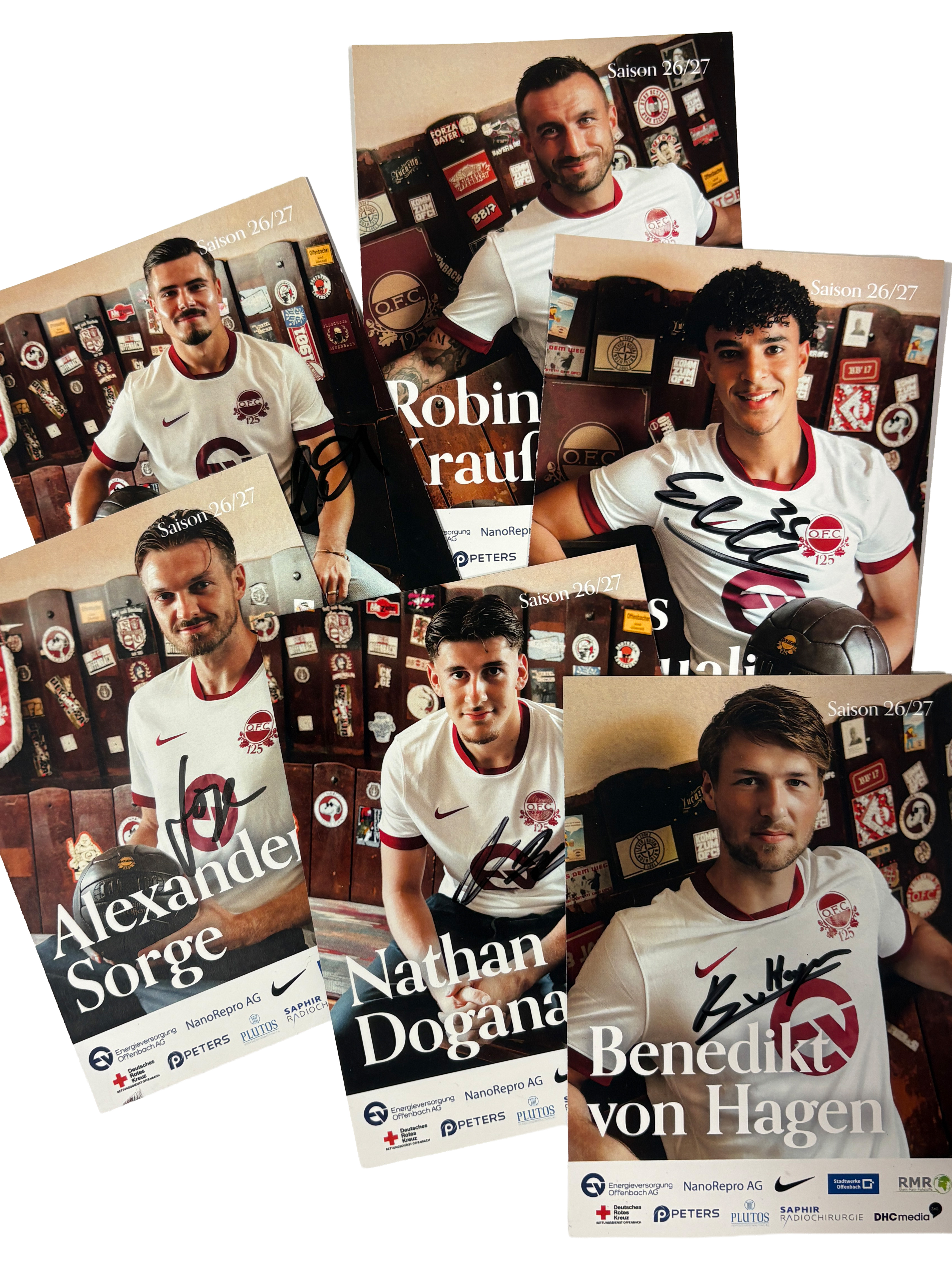 Autogrammkarten-Set 2026/27
