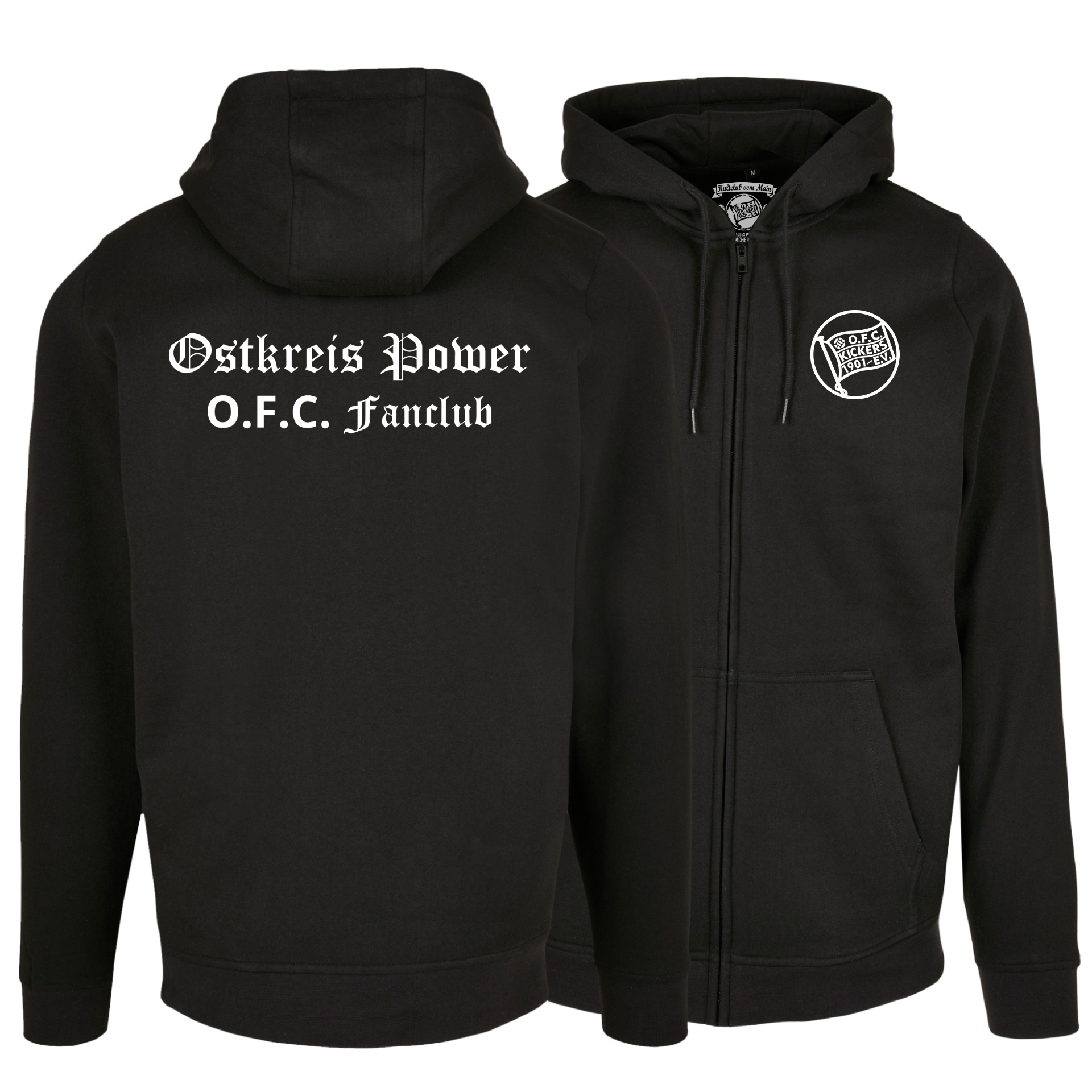 Zip-Hoodie "OKP" Logo