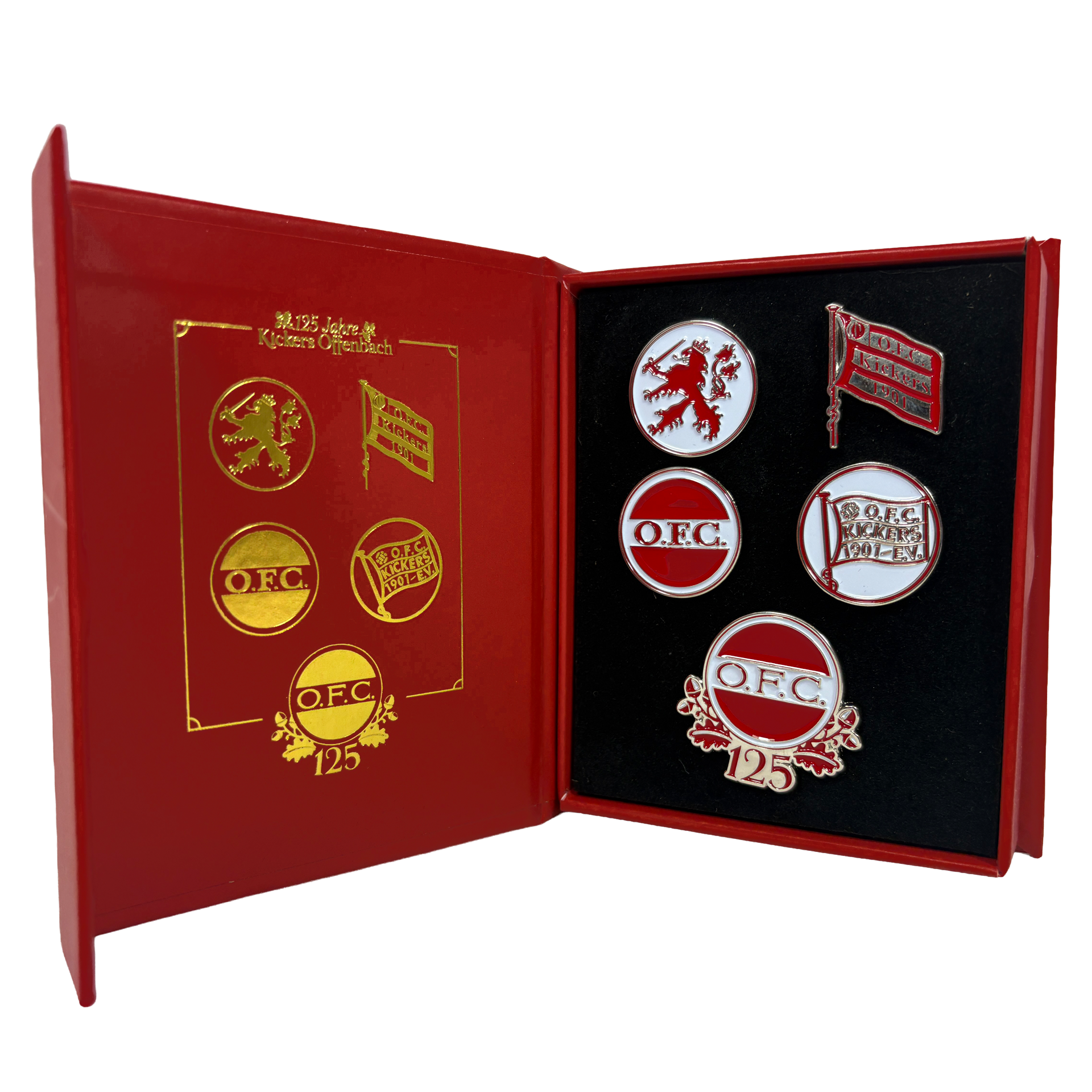 Pin-Set "125 Jahre"